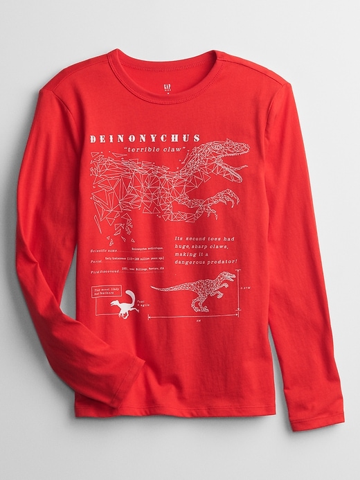 View large product image 1 of 1. Kids Long Sleeve Graphic T-Shirt