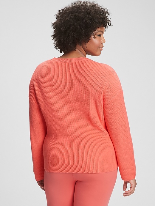 Image number 2 showing, Textured Crewneck Sweater