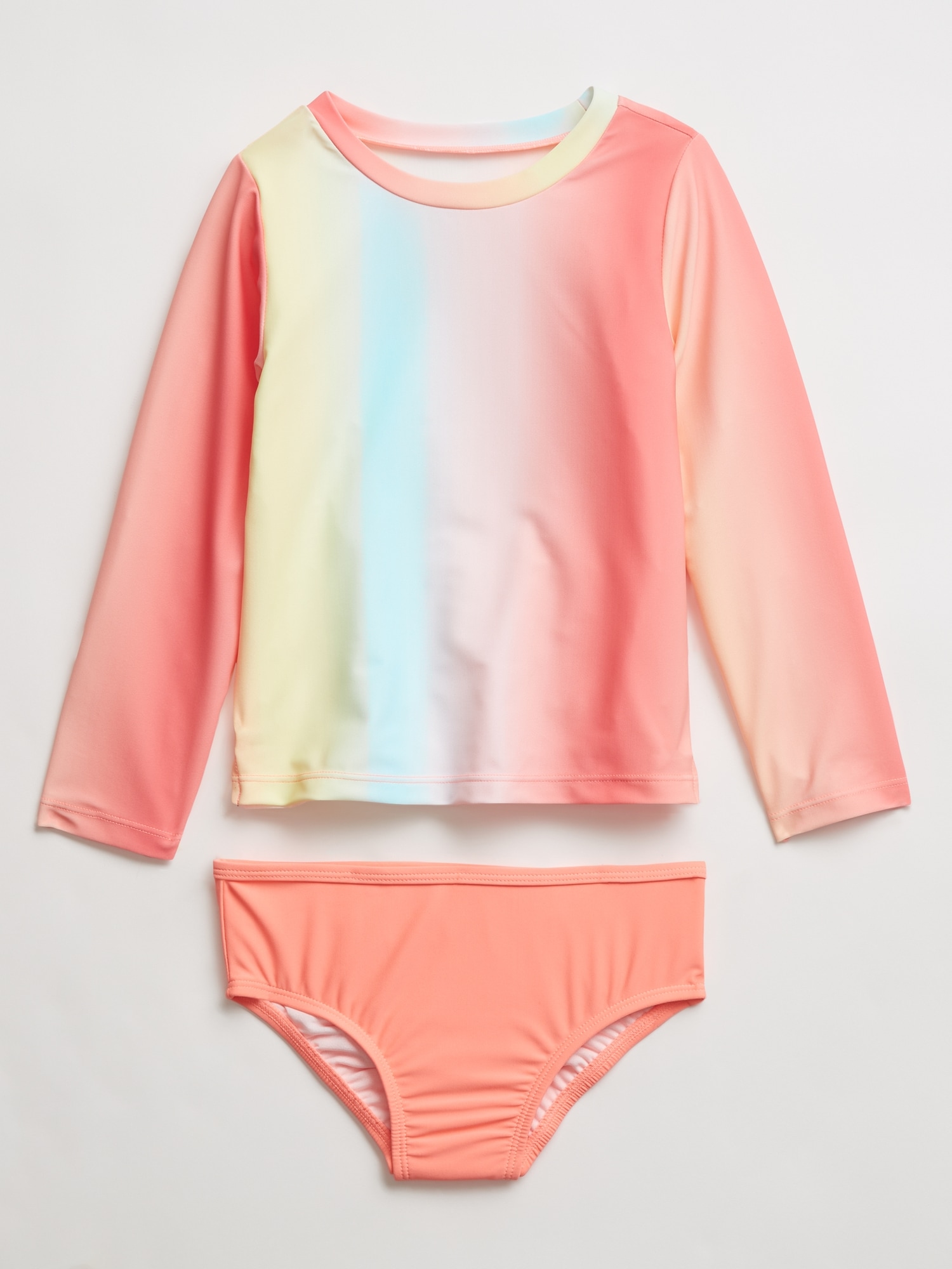 Toddler Ombre Rash Guard Swim TwoPiece Gap Factory