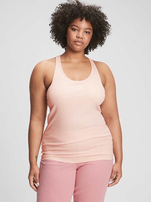 Image number 5 showing, Ribbed Support Tank Top