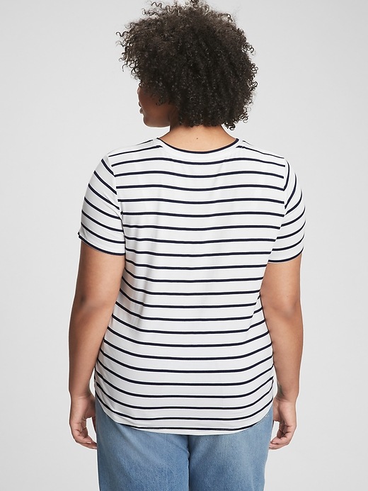 Image number 2 showing, Luxe Stripe T-Shirt