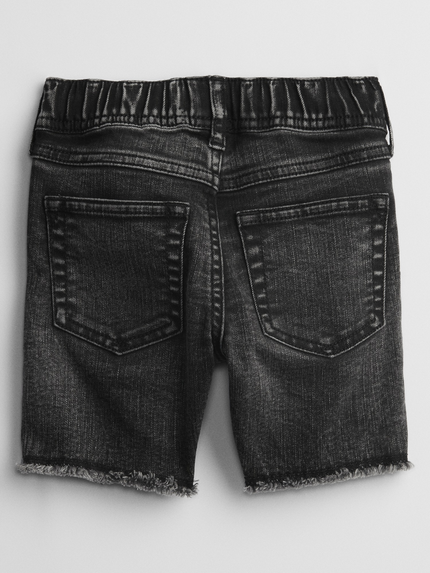 Toddler Denim Pull-On Shorts with Washwell | Gap Factory