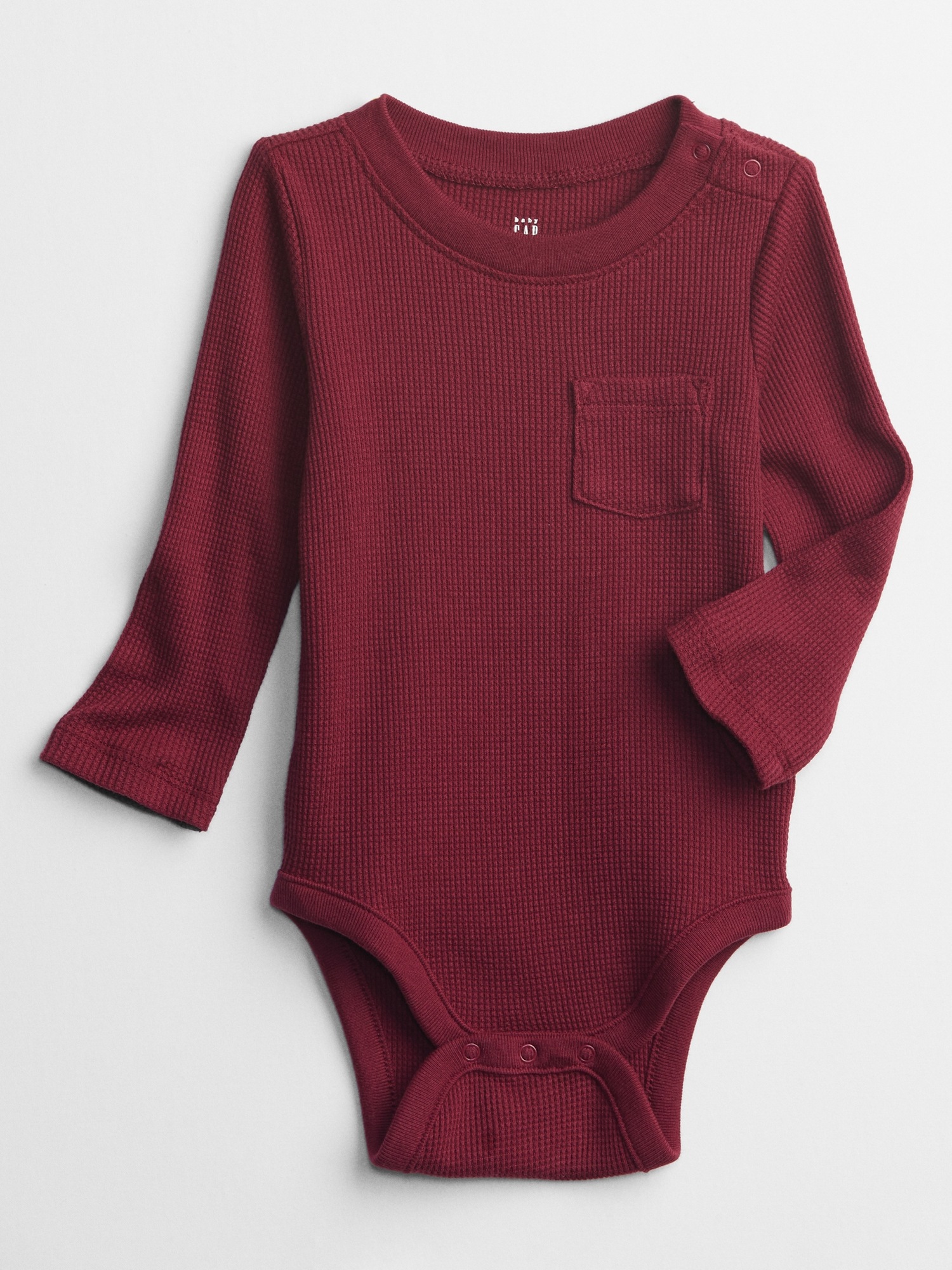 Baby WaffleKnit Bodysuit Gap Factory