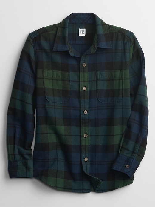 gap kids flannel