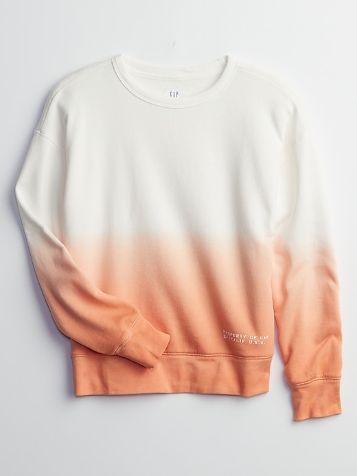 View large product image 1 of 1. Kids Dip-Dye Sweatshirt