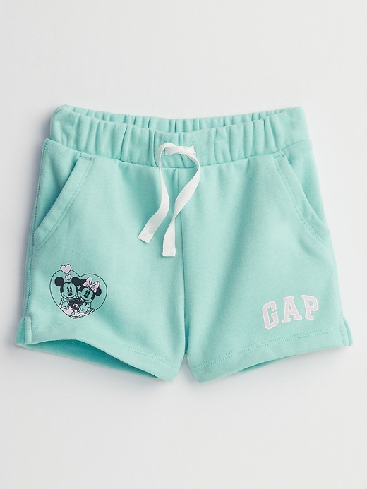 Image number 1 showing, babyGap &#124 Disney Gap Logo Graphic Shorts