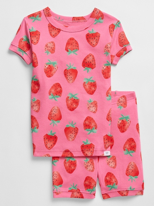 babyGap 100% Organic Cotton Strawberry PJ Set