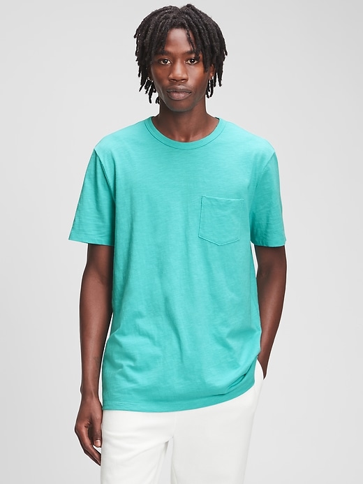 Lived In Pocket T Shirt Gap Factory
