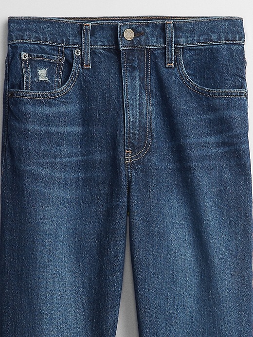 Image number 8 showing, Mid Rise Distressed Vintage Slim Jeans with Washwell