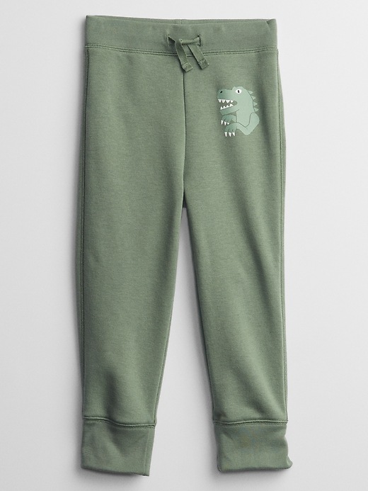 Toddler Dino Graphic Pull-On Pants