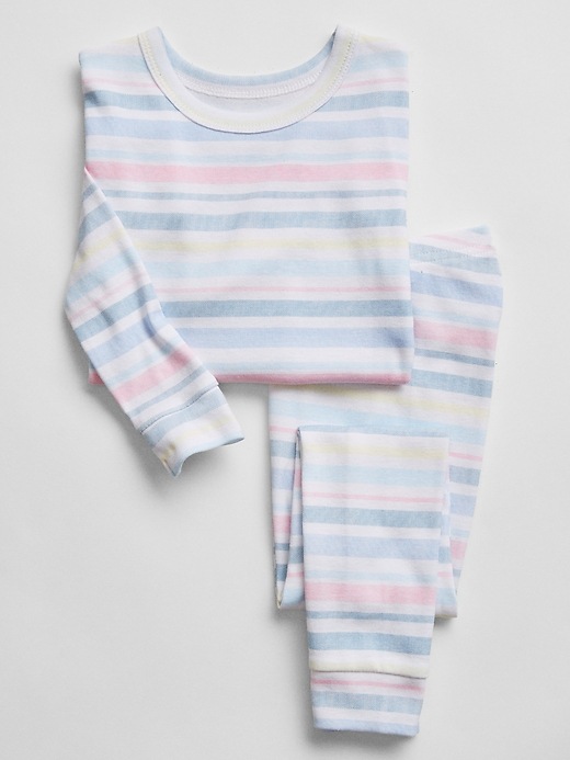 babyGap Stripe 100% Organic Cotton PJ Set