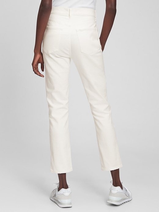 Image number 2 showing, High Rise Distressed Vintage Slim Jeans