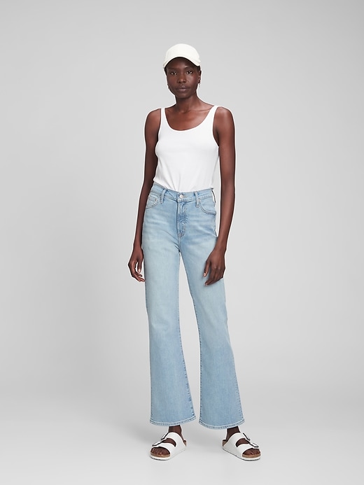 Image number 1 showing, High Rise Vintage Flare Jeans