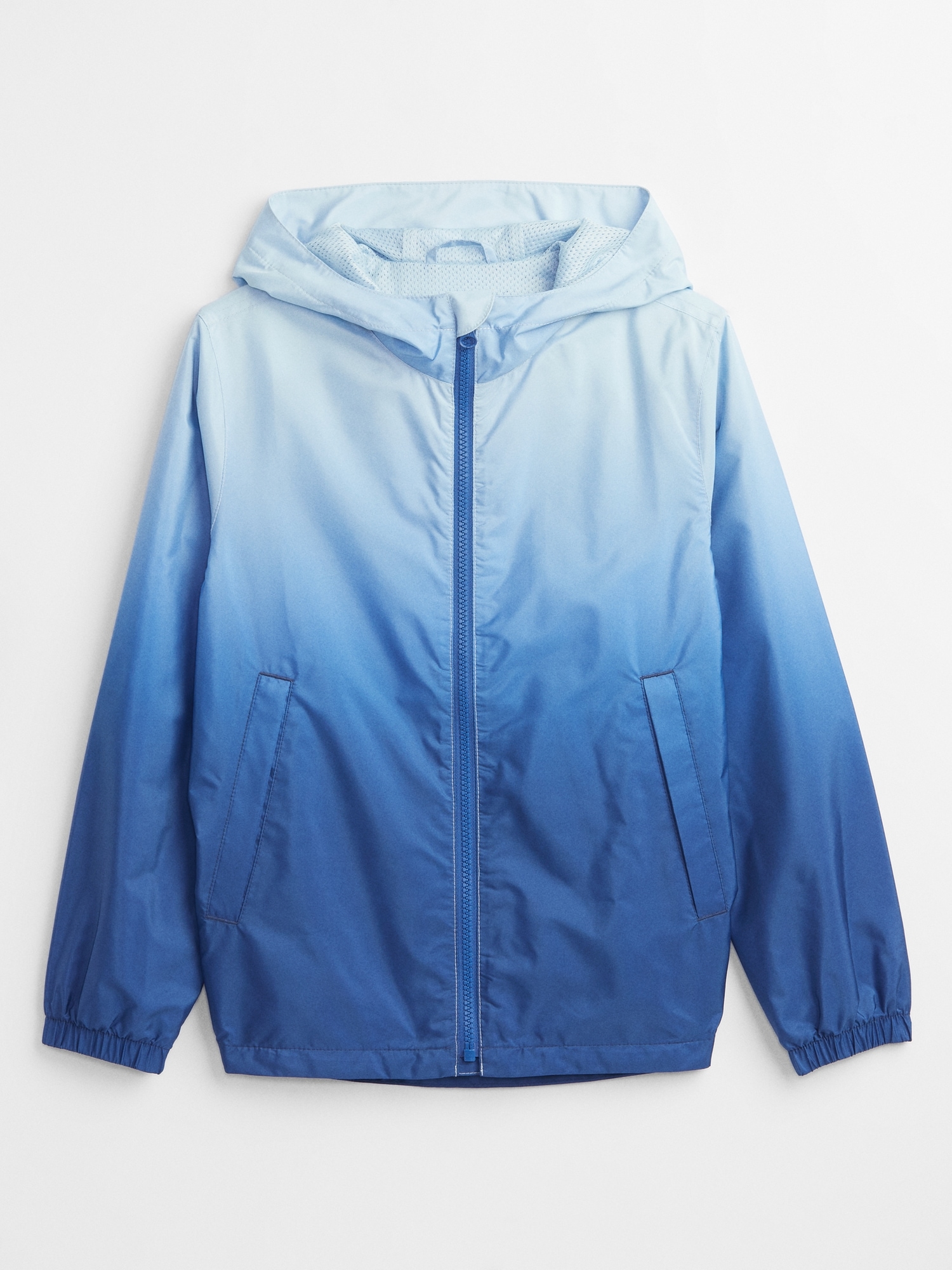 Kids Jersey-Lined Windbuster - Blue