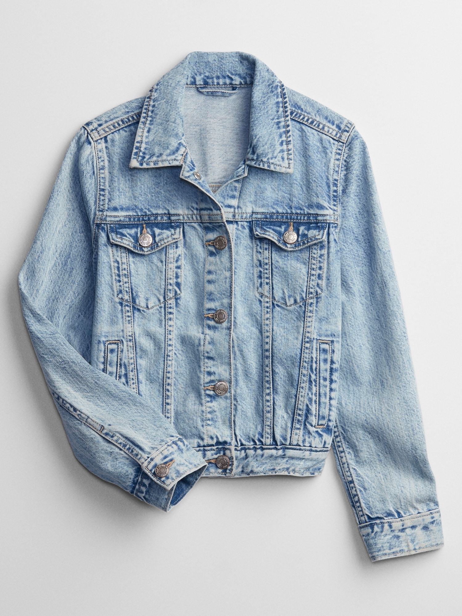 Kids Icon Denim Jacket with Washwell 
