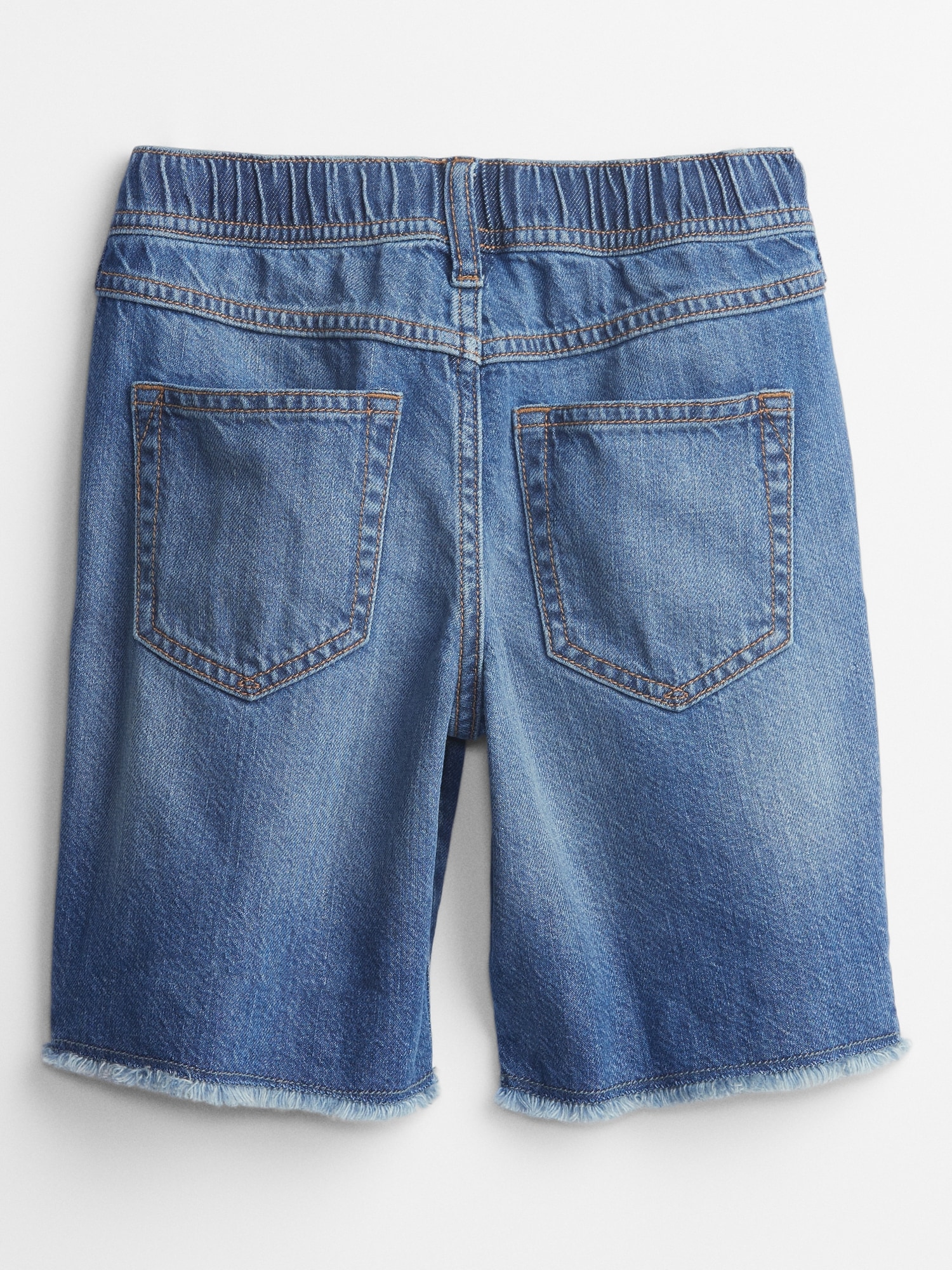 Kids Denim PullOn Shorts with Washwell Gap Factory