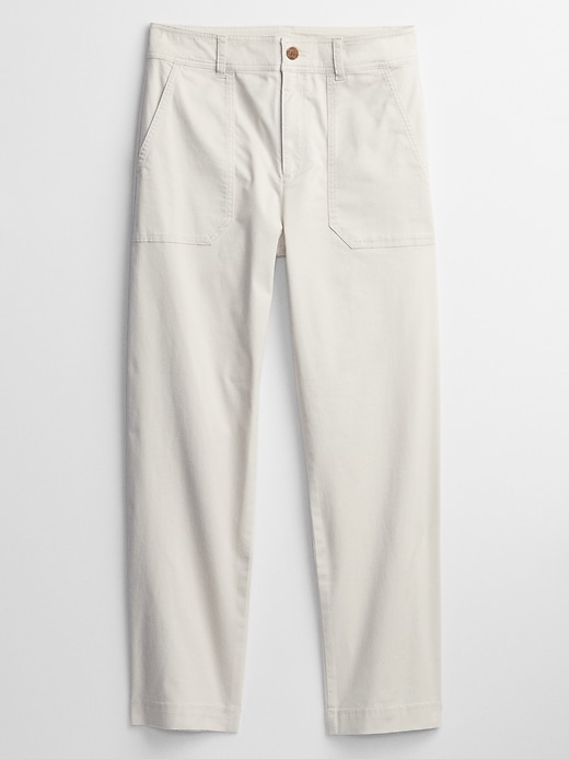 Image number 3 showing, High Rise Girlfriend Utility Khakis