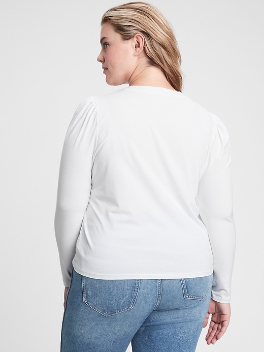 Image number 4 showing, Puff Sleeve T-Shirt