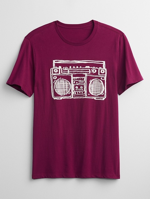 Image number 3 showing, Boom Box Graphic T-Shirt