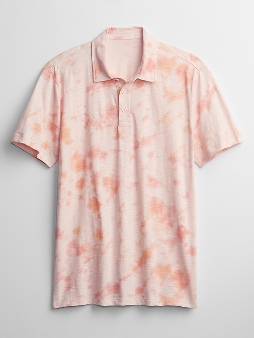 Image number 3 showing, Tie-Dye Lived-In Polo Shirt