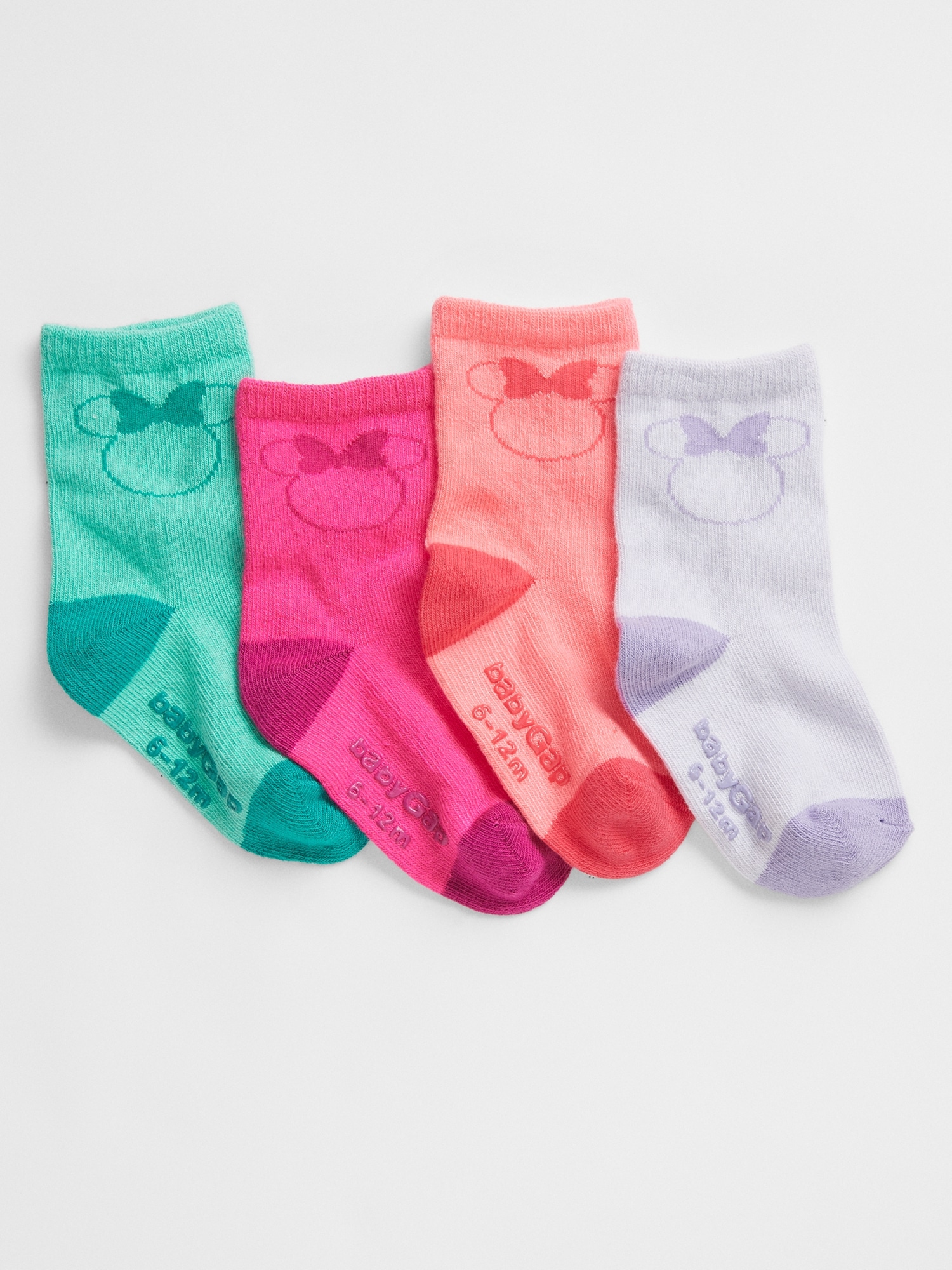 babyGap | Disney Minnie Mouse Crew Socks (4-Pack)
