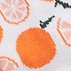 orange fruit print