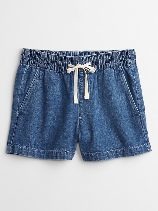 Image number 3 showing, 3.5" Denim Easy Pull-On Shorts with Washwell