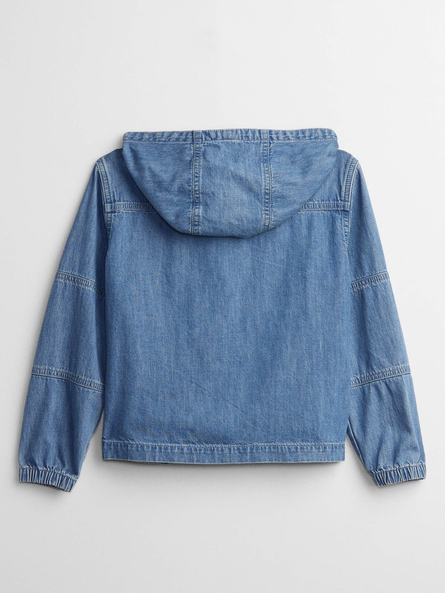 Kids Denim Anorak Jacket with Washwell 
