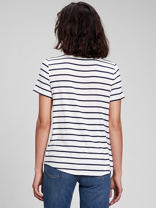 Image number 6 showing, Luxe Stripe T-Shirt