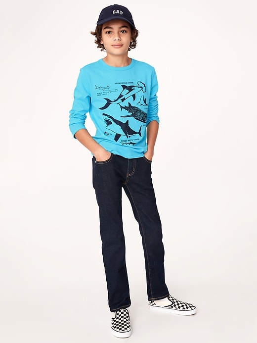 View large product image 2 of 4. Kids Straight Jeans