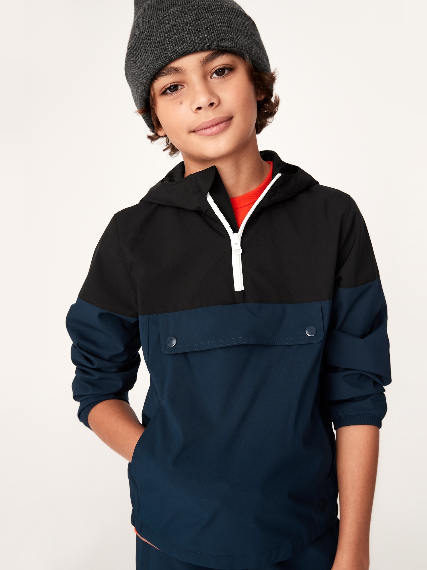 GapFit Kids Fit Tech Anorak Jacket Gap Factory