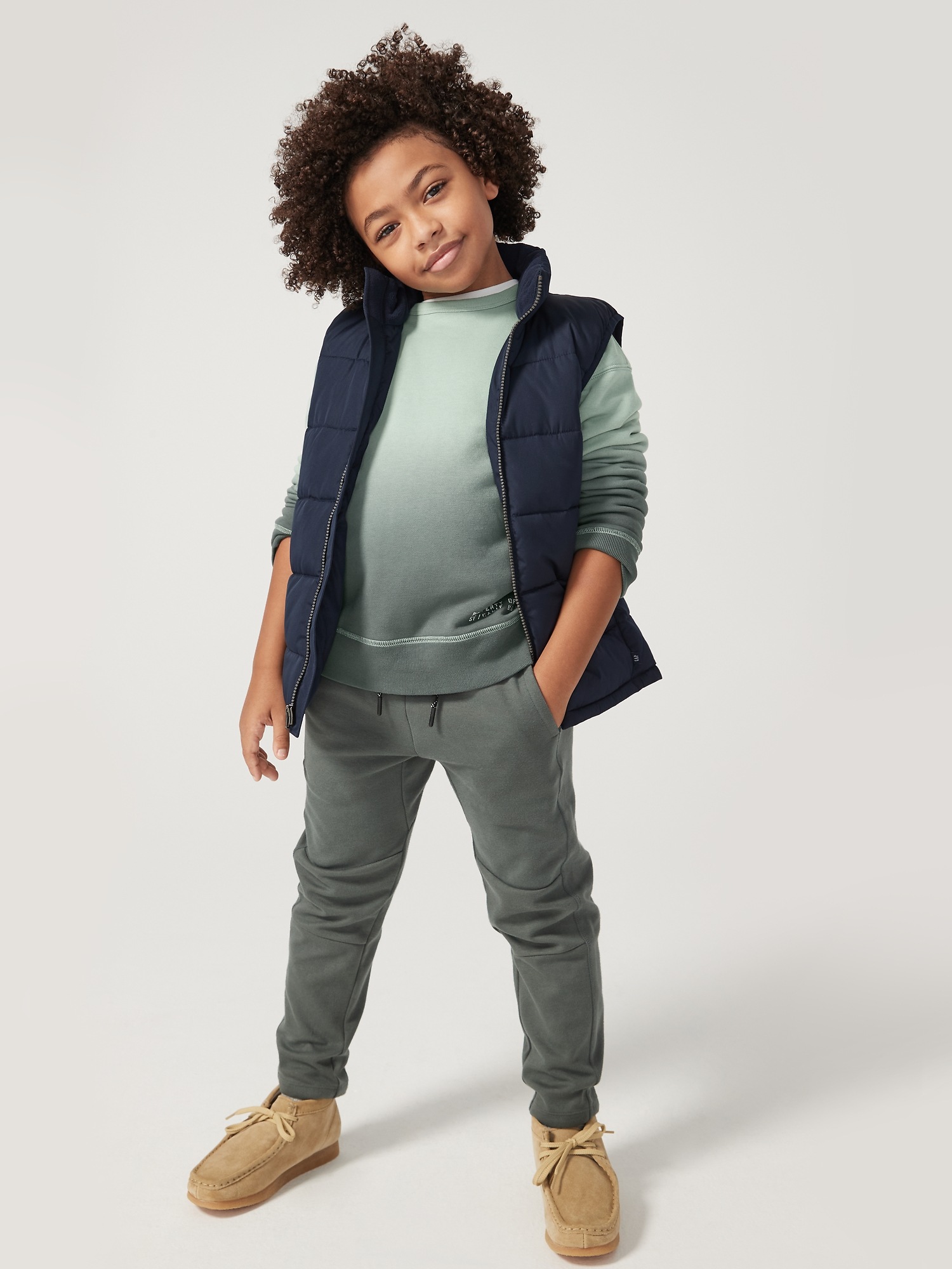 Kids Cold Control Puffer Vest | Gap Factory