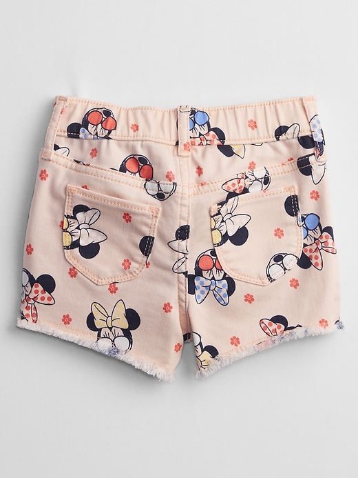 Image number 2 showing, babyGap &#124 Disney Minnie Mouse Stretch Denim Shorts