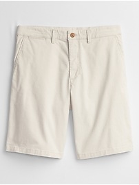 10" GapFlex Essential Khaki Shorts with Washwell