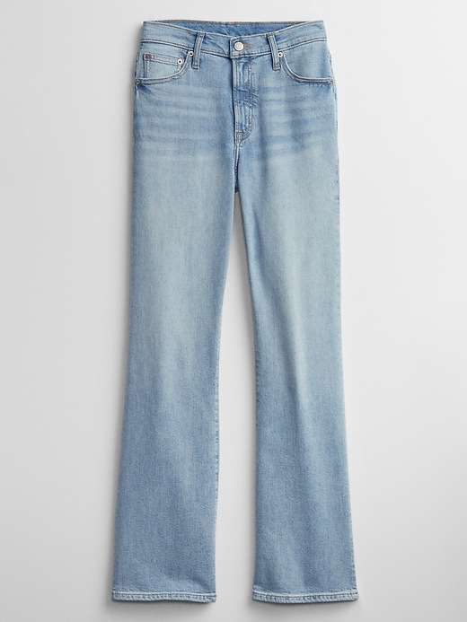 Image number 5 showing, High Rise Vintage Flare Jeans with Washwell