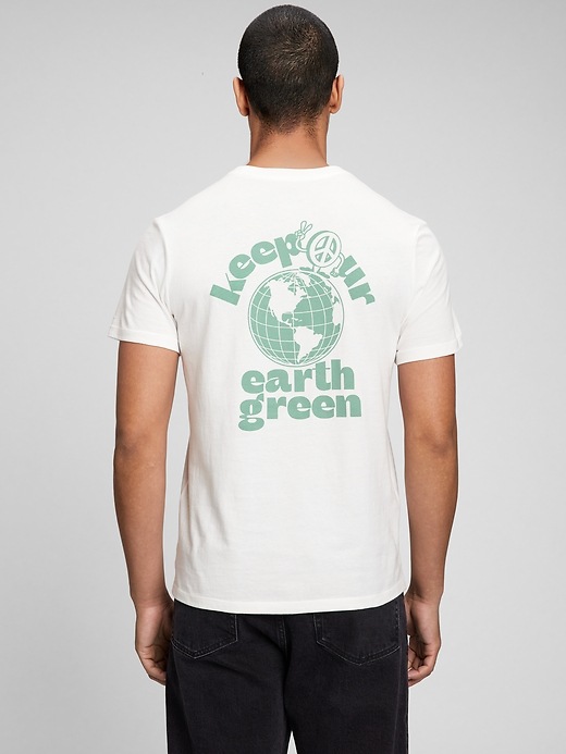 Image number 2 showing, Earth Graphic T-Shirt