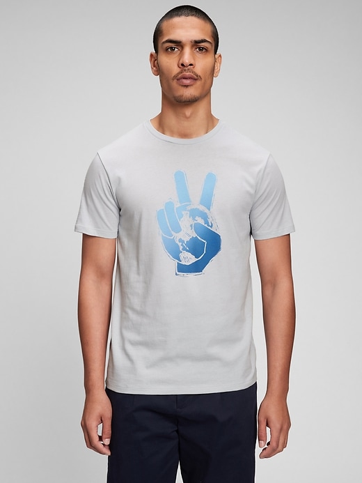 Image number 1 showing, Earth Day Graphic T-Shirt