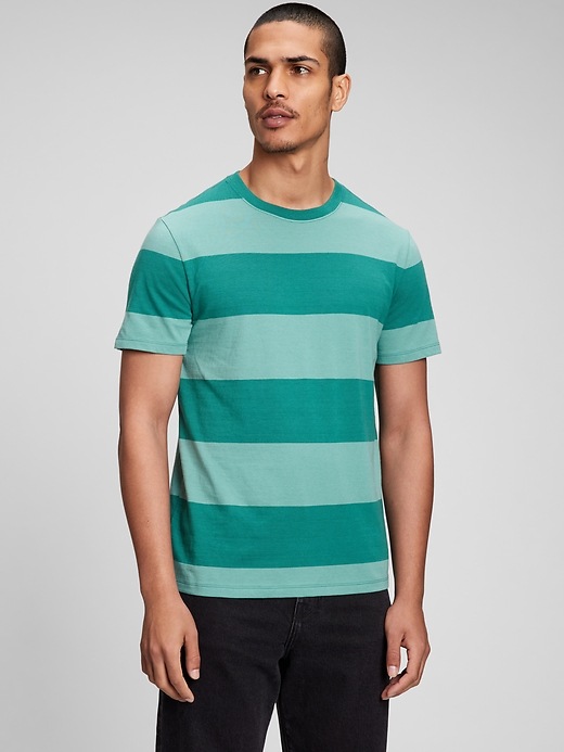 Image number 1 showing, Everyday Soft Stripe T-Shirt