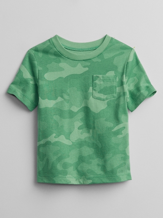 View large product image 1 of 1. babyGap Print Pocket T-Shirt