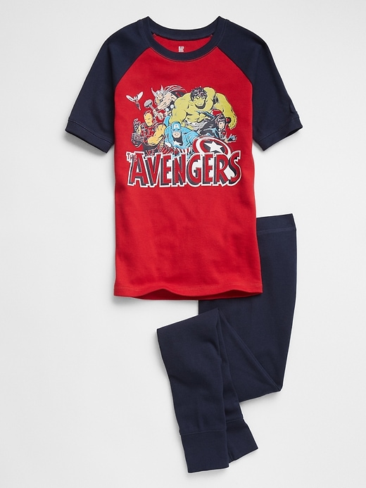 GapKids &#124 Marvel Avengers Organic Cotton PJ Set