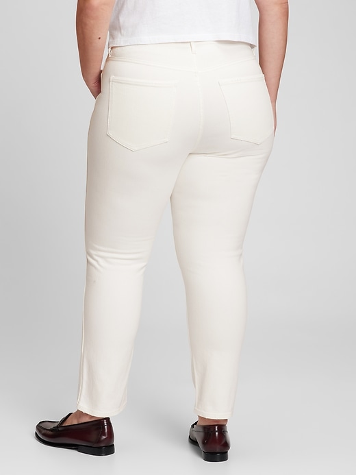 Image number 4 showing, High Rise Distressed Vintage Slim Jeans