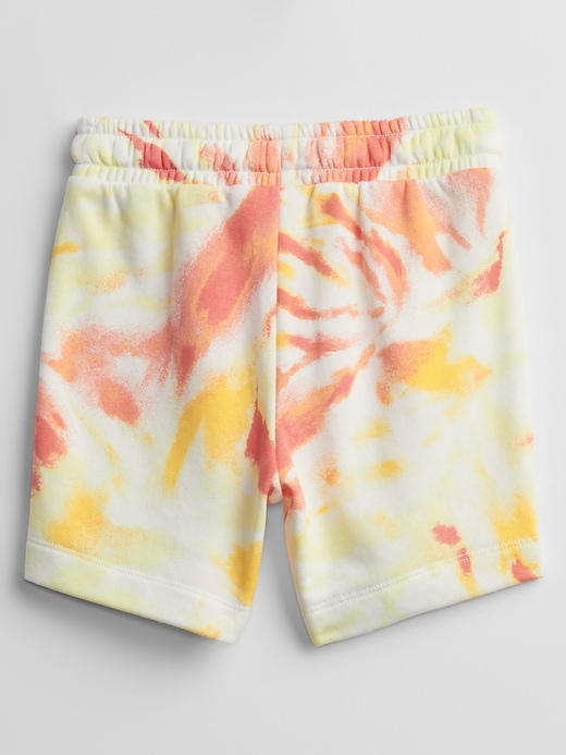 View large product image 2 of 2. Toddler Tie-Dye Pull-On Shorts