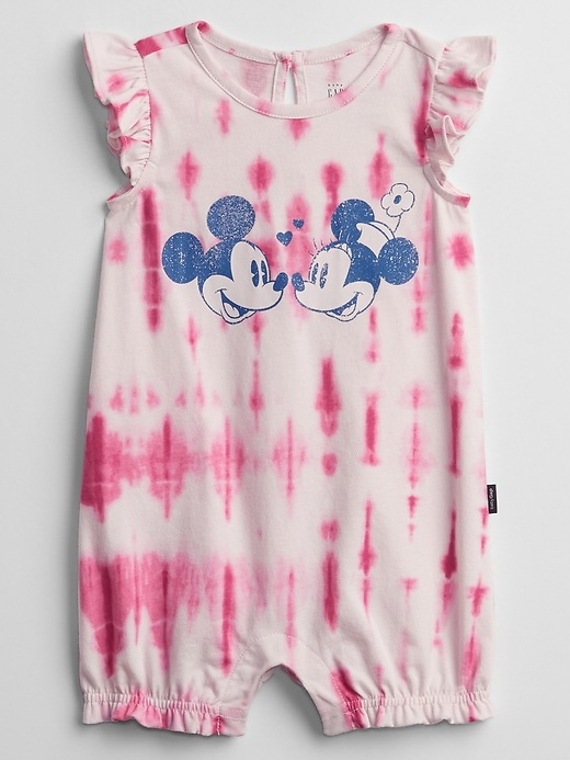 babyGap &#124 Disney Mickey Mouse and Minnie Mouse Shorty One-Piece