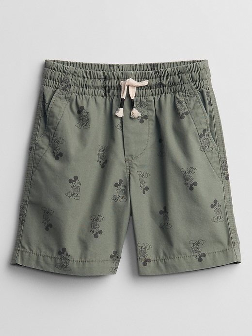 View large product image 1 of 2. babyGap &#124 Disney Mickey Mouse Pull-On Shorts with Washwell