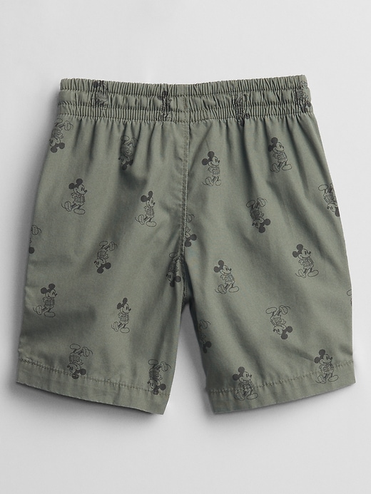 View large product image 2 of 2. babyGap &#124 Disney Mickey Mouse Pull-On Shorts with Washwell