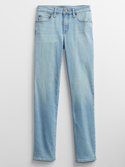 Image number 7 showing, Mid Rise Classic Straight Jeans