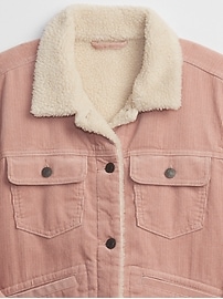 Vintage Denim Sherpa Jacket