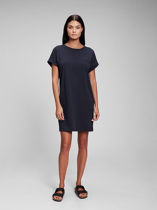 Image number 5 showing, Relaxed Pocket T-Shirt Dress