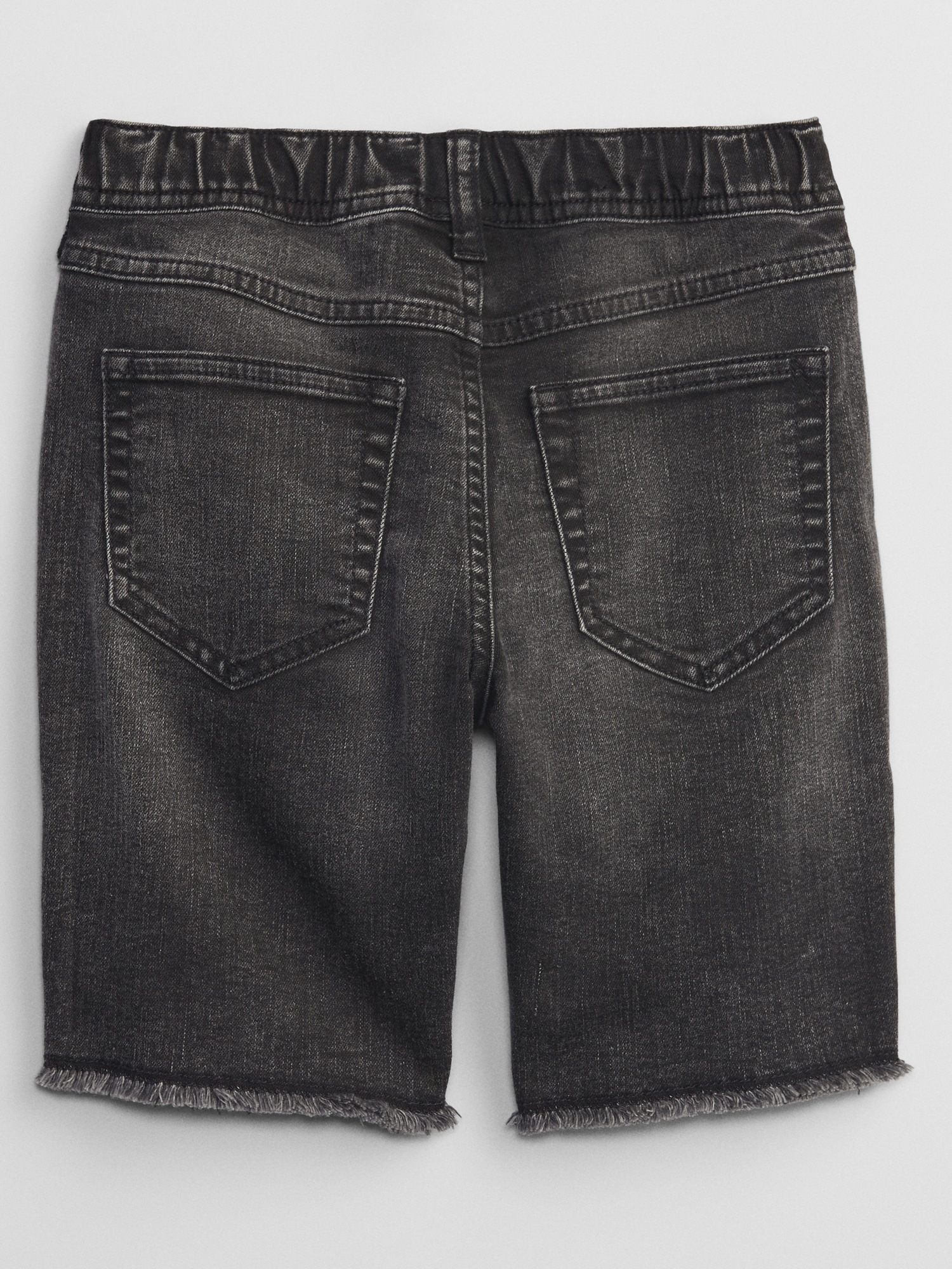 Kids Pull-On Denim Shorts with Washwell 