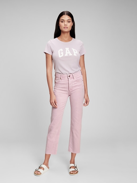 Image number 5 showing, High Rise Cheeky Straight Jeans